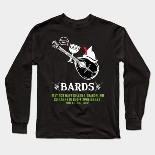 RPG Definition of Bards Long Sleeve T-Shirt